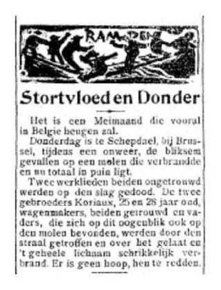 Stortvloed en donder